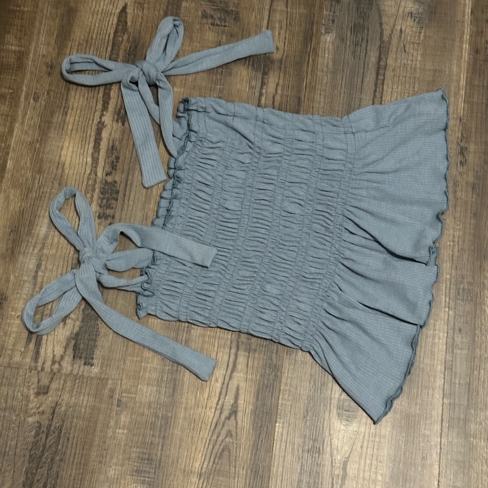 Altar'd State Blue Crop Top